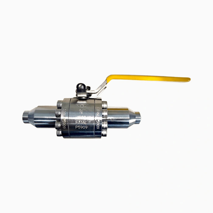 1500LB F316L Material Fully Welded Ball Valve