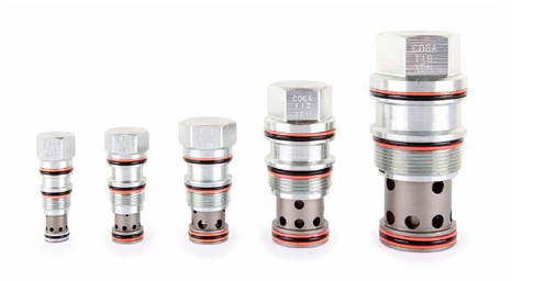 1:8:1 Pilot Ratio, Pilot to Close Check Valve Cartridge Valve