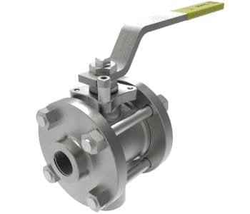 3 Way Ball Valve Full Bore/Flanged (Steel)