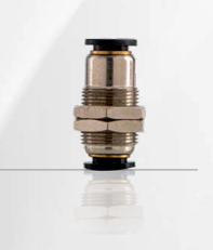 BULK HEAD - E SERIES (BLACK) FITTING