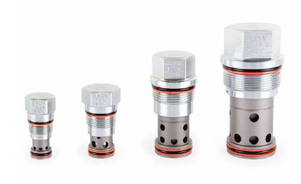 Check Valve (Free Flow Port1 to Port2) Cartridge Valve