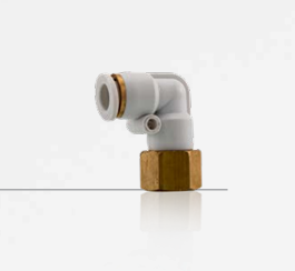 FEMALE THREAD ELBOW - A SERIES (GREY) FITTING