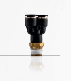 MALE THREAD Y - E-SERIES (BLACK) FITTING