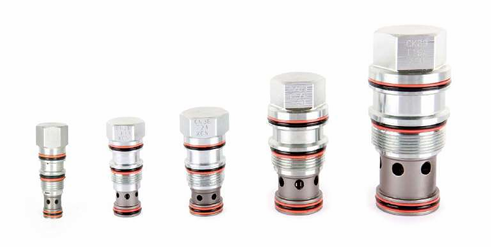 Pilot to Open Check Valve with Standard Pilot Cartridge Valve