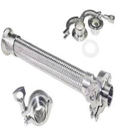 Sanitary Grade Tri Clamp Connection Hose
