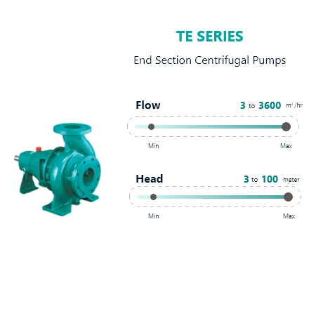 TE SERIES End Section Centrifugal Pumps