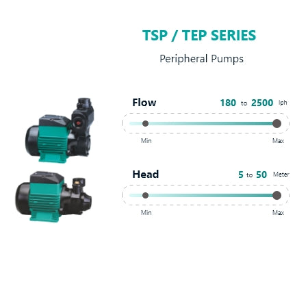 TSP / TEP SERIES Peripheral Pumps