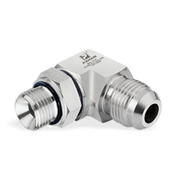ADJUSTABLE MALE ELBOW - SAE070220 ( 37° JIC X BSPP ADJUSTABLE)