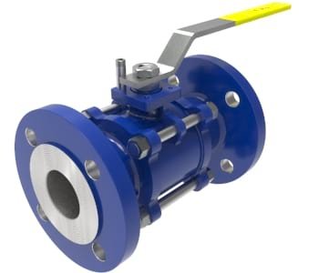 Cast Iron Water Ball Valve Full Bore/Flanged