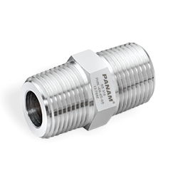 HEX NIPPLE (NPT-M X BSPT-M)