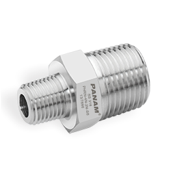 HEX REDUCING NIPPLE - (NPT-M X NPT-M)