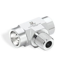 Male Branch Tee - Tube Socket Weld X MPT (Male)