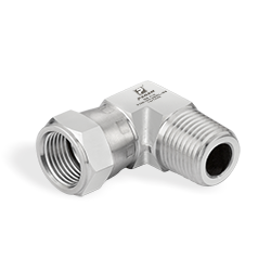 SWIVEL MALE ELBOW - ( NPT-M X 37° JIC SWIVEL )