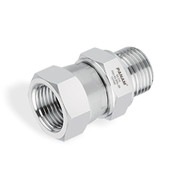MALE CONNECTOR -SWIVEL - 37°JIC X 37°JIC FEMALE SWIVEL
