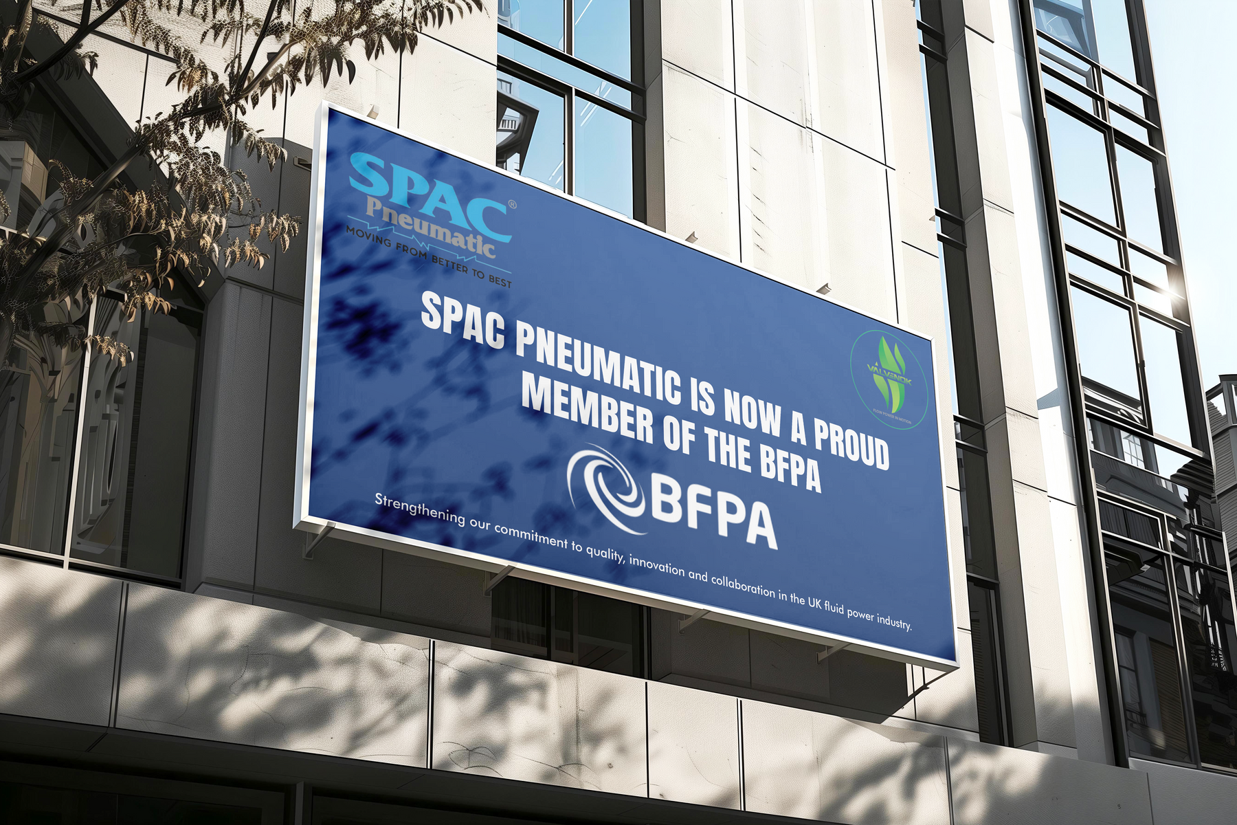 VALVENOK Becomes the Exclusive UK Distributor for SPAC Pneumatic — Now Proud Members of the BFPA