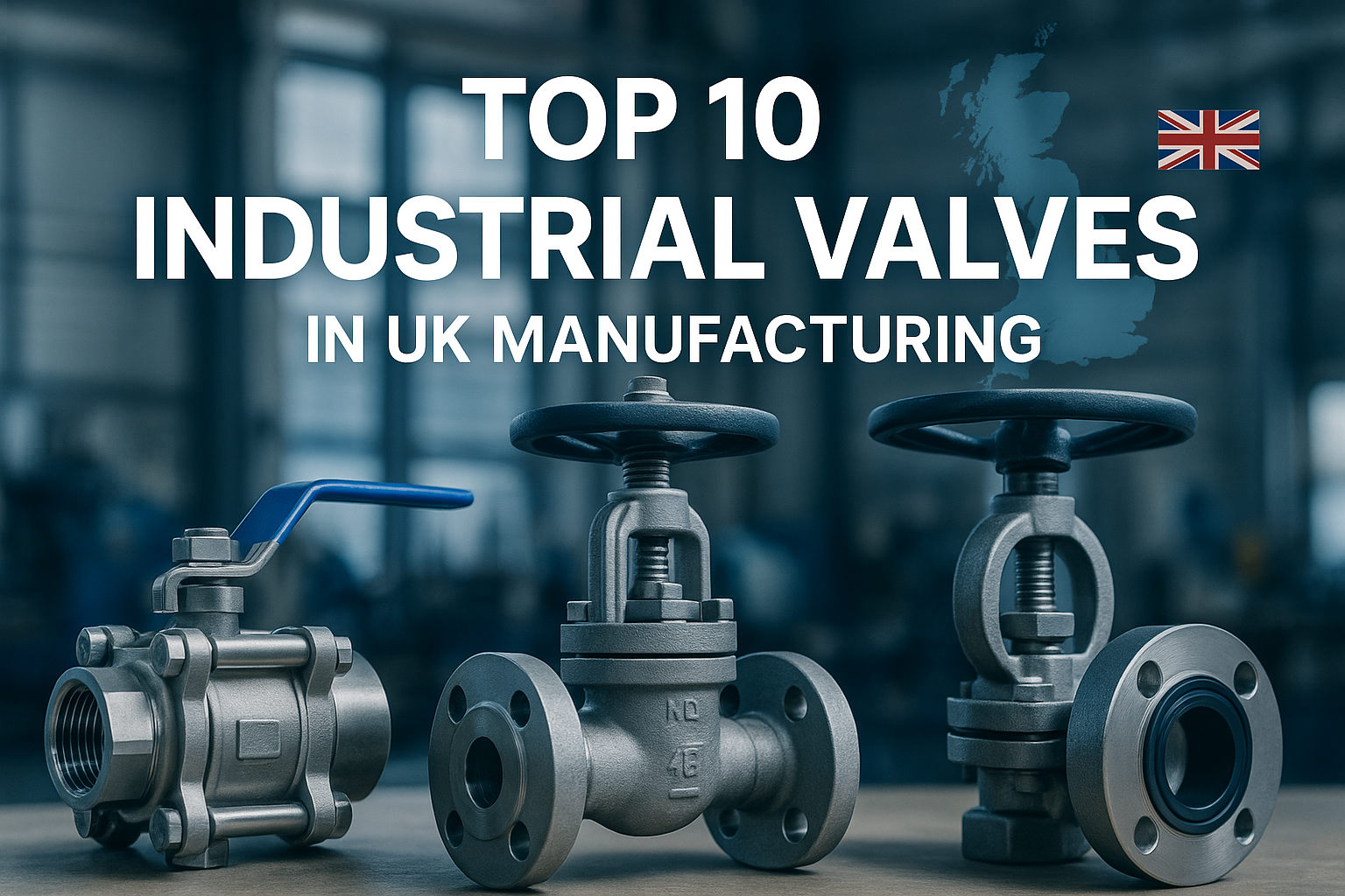 Top 10 Industrial Valves Used in UK Manufacturing (and How to Choose the Right One)