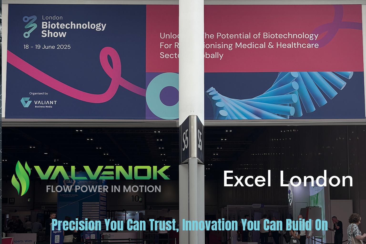 Valvenok at the Biotech Show – Insights from EXCEL London