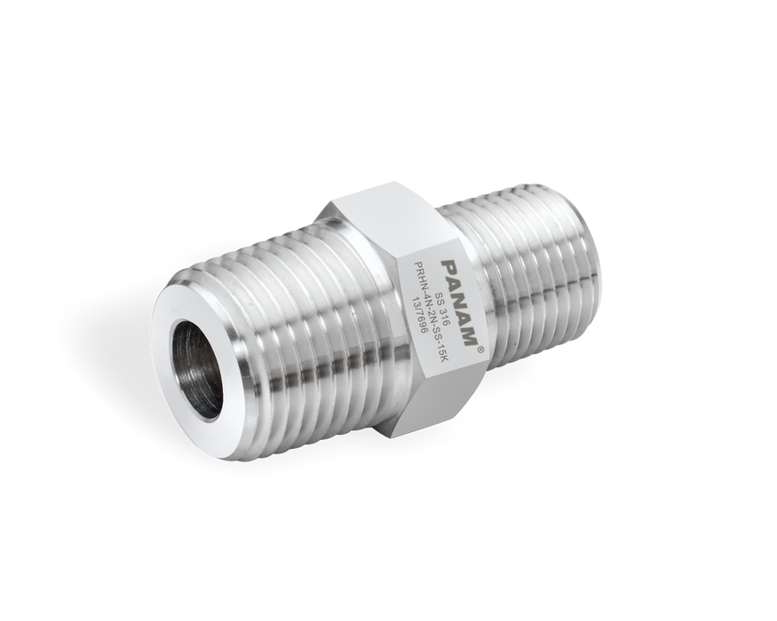 HEX REDUCING NIPPLE - (NPT-M X NPT-M)  H2