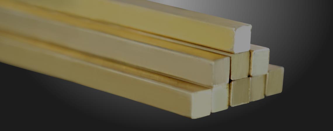 Brass Square Bars
