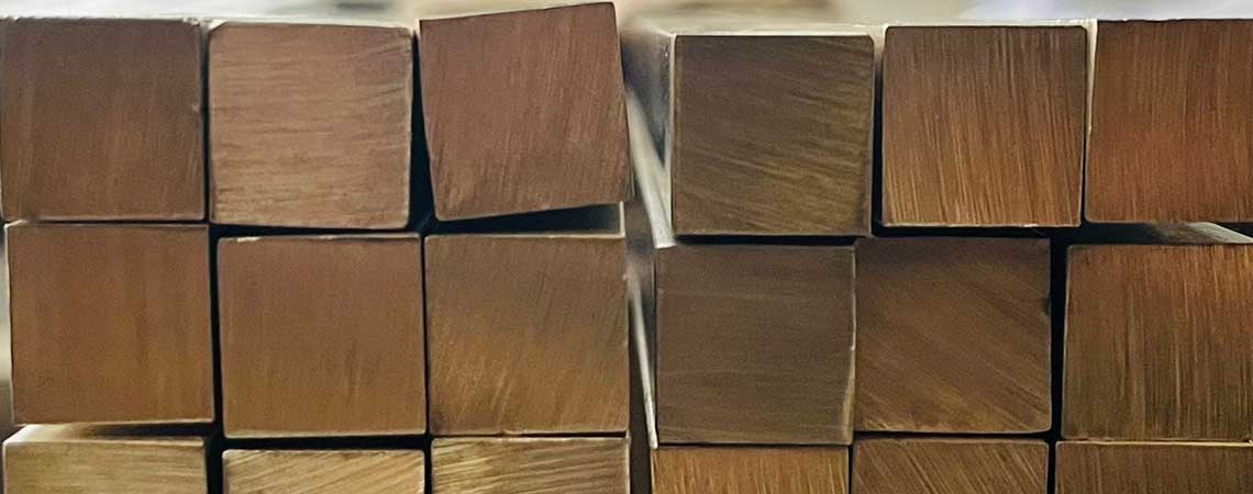 Brass Square Bars