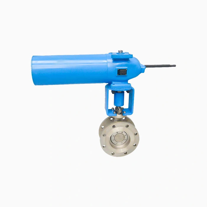 Cast Steel 310S 10” PN10 Wafer High Temperature Butterfly Valve With Pneumatic Actuator