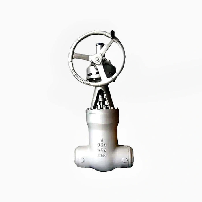 Cast Steel WCB 10” 1500LB Butt Weld Pressure Seal Gate Valve With bypass and Gear Box