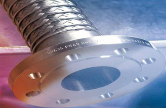 DINGHONG Spiral Wire Protection Flange Hose
