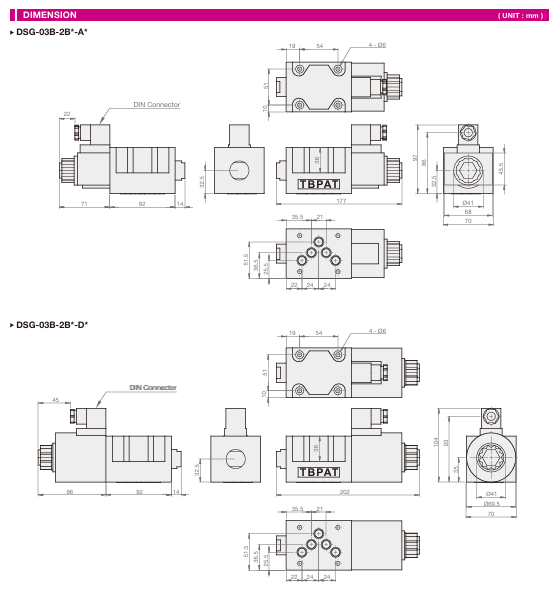 DSG-03 Solenoid Directional Valve