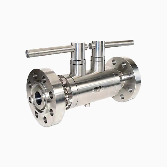 Double block and bleed ball valve flange DBB ball valve