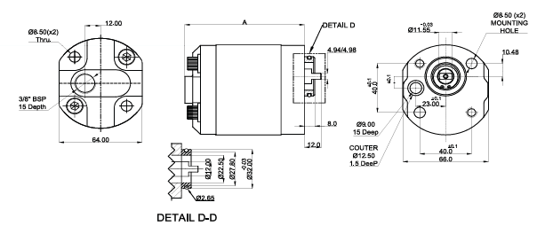 G1 Group Hydraulic Gear Pump