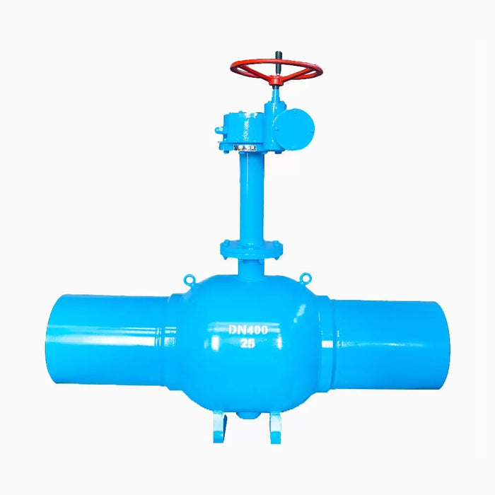 Gear Box DN300 PN25 RF Flange Fully Welded Ball Valve