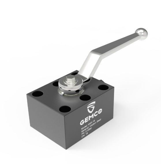 KHP 2-Way Ball Valve For Manifold Mounting