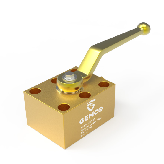 KHP 2-Way Ball Valve For Manifold Mounting