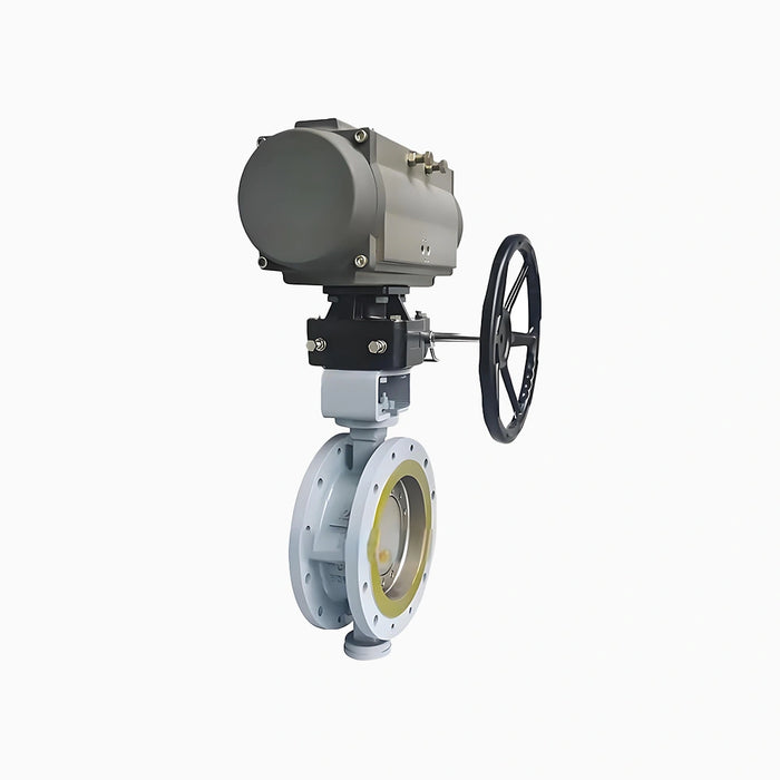 Multi-layer Hard Seal Flanged Butterfly Valve