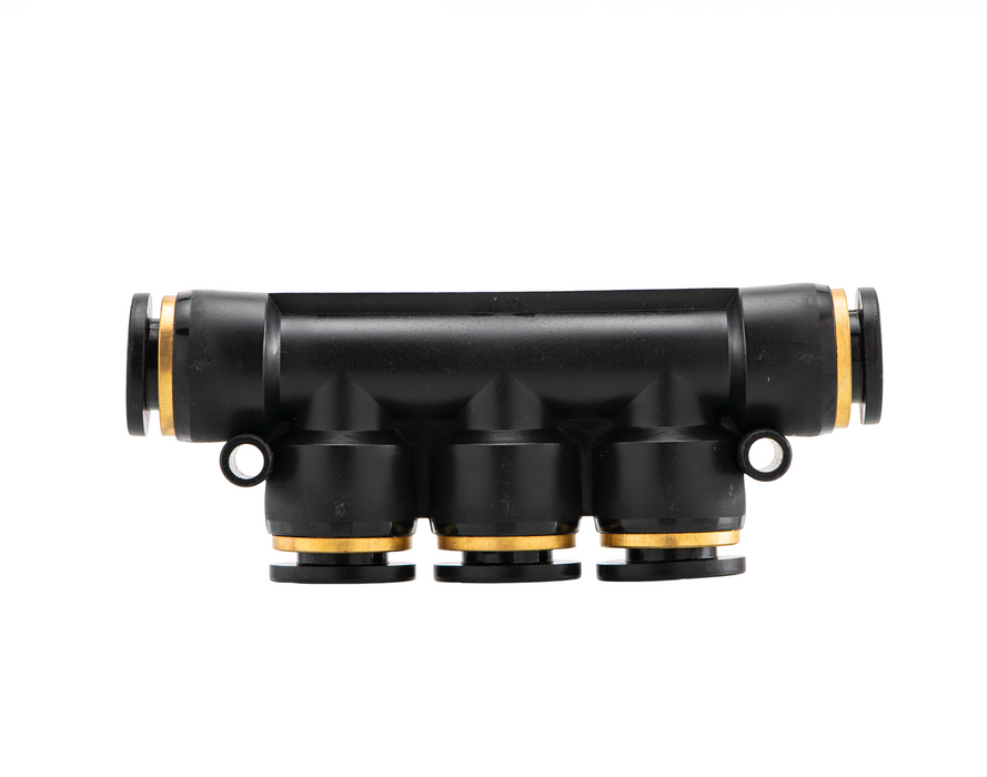 MULTI TEE - E SERIES (BLACK) FITTING