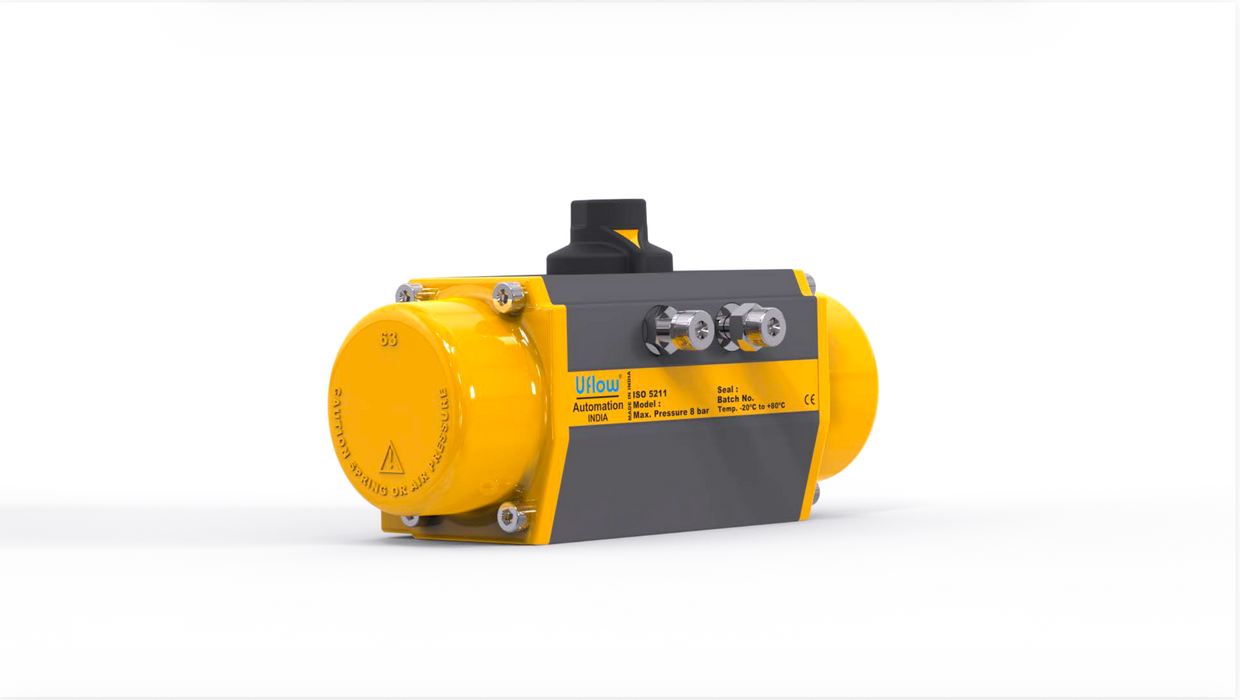 ROTARY PNEUMATIC ACTUATOR (SINGLE ACTING) AS SERIES