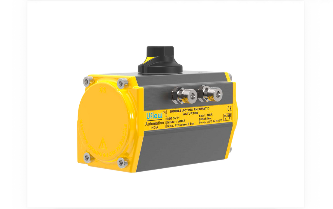 ROTARY PNEUMATIC ACTUATOR (DOUBLE ACTING) AD SERIES