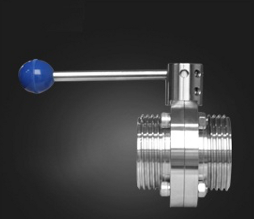 SS304 THREADED BUTTERFLY VALVE
