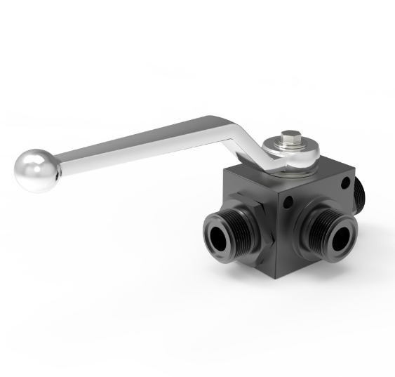 VH3V Series Two-position Three-way High Pressure Ball Valve