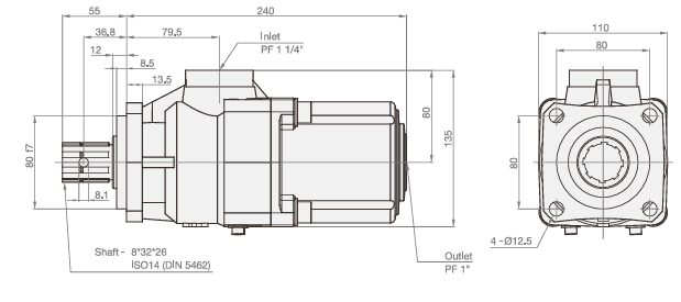 Variable Displacement Piston Pump DL-1A