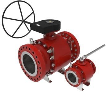 API 6D Split Body Floating / Trunnion Ball Valve